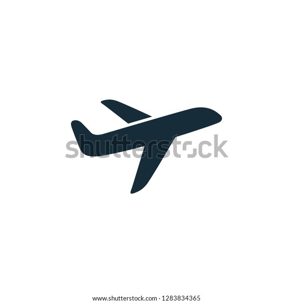 飛行機のアイコンベクター画像輸送ロゴテンプレート のベクター画像素材 ロイヤリティフリー