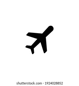 Airplane icon vector for web, computer and mobile app