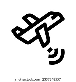 airplane icon for your website, mobile, presentation, and logo design.