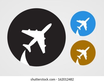 Airplane icons