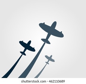 Airplane icons