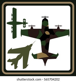 AIRPLANE ICONS FOR ALL PURPOSE