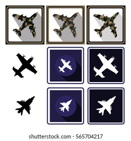 AIRPLANE ICONS FOR ALL PURPOSE