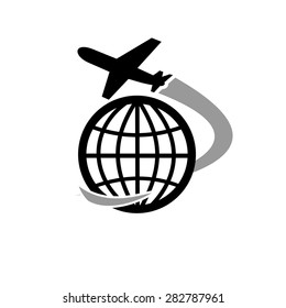 Airplane icons vector.