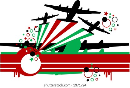 airplane illustration