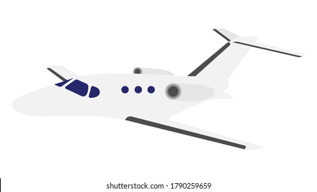 Imagen del avión. Imagen vectorial, eps 10