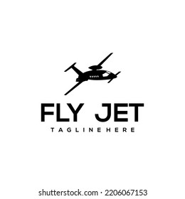 airplane or jet Company service Logo Template Design Creative idea 