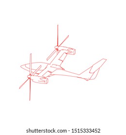 Airplane line path vector icon of air plane flight route with start point and dash line trace. Airplane Flying Icon vector symbol icon. Flying an airplane trip