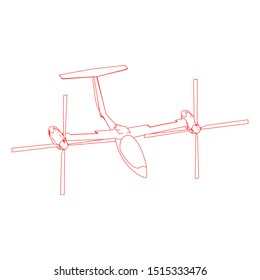 Airplane line path vector icon of air plane flight route with start point and dash line trace. Airplane Flying Icon vector symbol icon. Flying an airplane trip