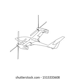 Airplane line path vector icon of air plane flight route with start point and dash line trace. Airplane Flying Icon vector symbol icon. Flying an airplane trip