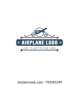 Airplane Logo Design