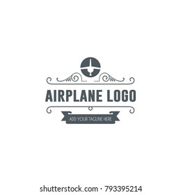 Airplane Logo Design