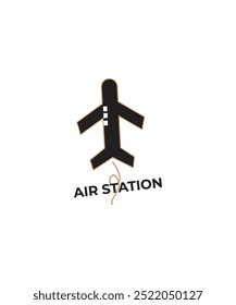 Airplane logo design, Airport Logo, Plane logo