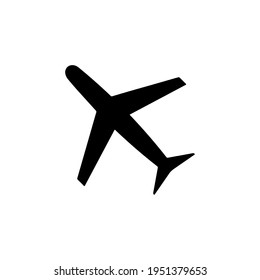 Airplane logo design vector graphics illustration