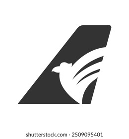 Airplane logo icon design illustration