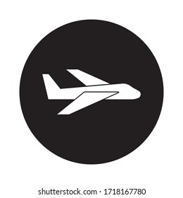 airplane logo stock illustration design