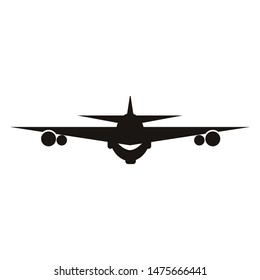 Airplane logo templat vector icon design