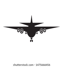 Airplane logo templat vector icon design