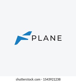 Airplane Logo Template Design Vector.