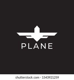 Airplane Logo Template Design Vector.