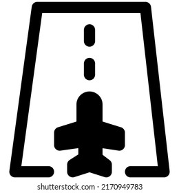Airplane logotype with high speed knots scale