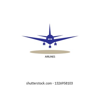 Airplane logotype - Vector
