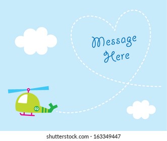 airplane message