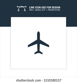 airplane mode active icon design vector illustration