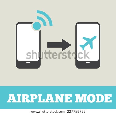 Airplane mode - flight mode