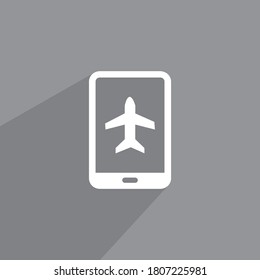 airplane mode icon, Technology icon vector