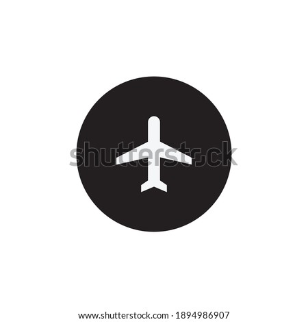 Airplane Mode Icon Vector. Plane Symbol Illustration