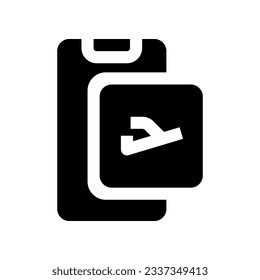 airplane mode icon for your website, mobile, presentation, and logo design.