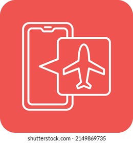Airplane Mode vector icon. Can be used for printing, mobile and web applications.