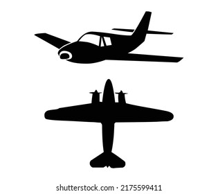 airplane on the ground icon design