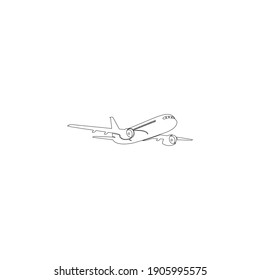 9,783 Aeroplane line art Images, Stock Photos & Vectors | Shutterstock