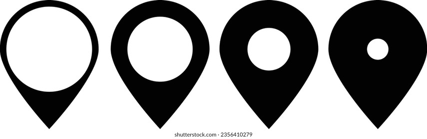 Airplane path in a dotted line shape. Airplane line routes set. Aircraft tracking. location pins isolated on white background
