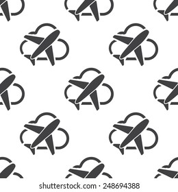 Airplane pattern. 
