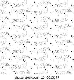 airplane pattern for t-shirt prints