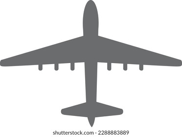 airplane plane flight  aircraft  aviation icon isolated on white background