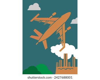 Airplane route clipart of airline travel dotted  Sustainable Aviation Fuel Stock Illustrations, Royalty Free Vector Graphics and Clip Art with eps 10 free Sustainable Aviation Fuels 