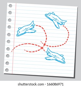 Rutas de avión