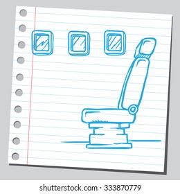Airplane seat