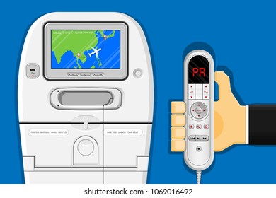 Airplane seat entertainment system transport