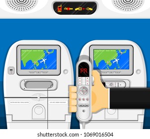 Airplane seat entertainment system transport