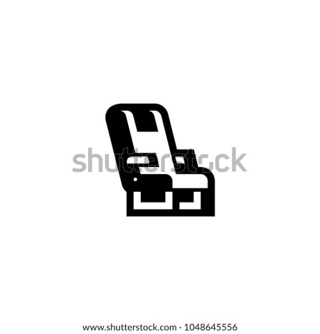 Airplane seat icon