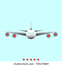 Airplane  set icon .