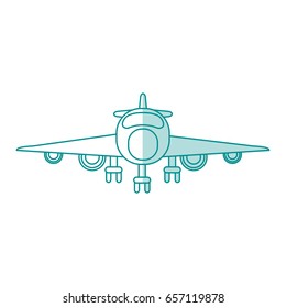 airplane shadow illustration