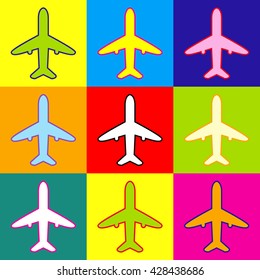 Airplane sign