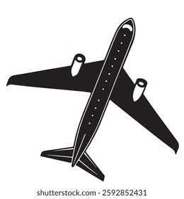 Airplane sign vector illustration, Plane icon vector for web and mobile app, Flight transport symbol. Travel sign. Aeroplane clipart, Plane icon set isolated. Plane icon black, Fly symbol isolated.