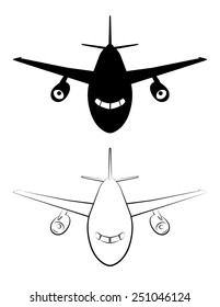 airplane silhouette